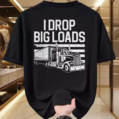 Best Truck Driver Life Shirt, Funny Trucker UnisexT-Shirt/Hoodie/Sweatshirt HLT00 - Funny Trucker Design for Men Women Semi Truck Driver Lover T-Shirt, Men, Black, Medium