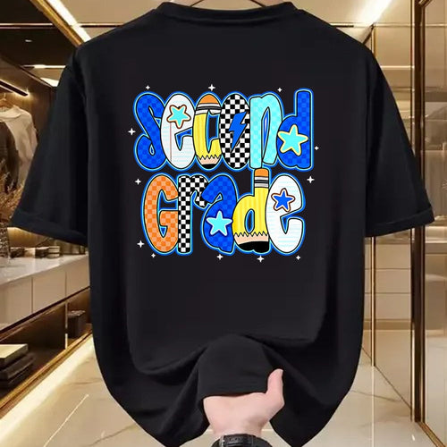 Best Student Shirt, Funny Back To School UnisexT-Shirt/Hoodie/Sweatshirt HLT00 - Back to School Hello Second Grade Team 2nd Grade Boy Girl T-Shirt
