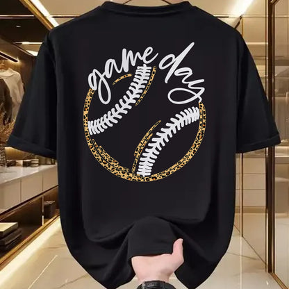 Gift for Mom Shirt, Funny Mom Unisex T-Shirt/Hoodie/Sweatshirt HLT00 - Game Day Baseball Baseball Life Softball Life for Mom T-Shirt