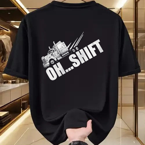 Best Truck Driver Life Shirt, Funny Trucker UnisexT-Shirt/Hoodie/Sweatshirt HLT00 - Truck Driver Funny Trucker T-Shirt, Men, Black, Large