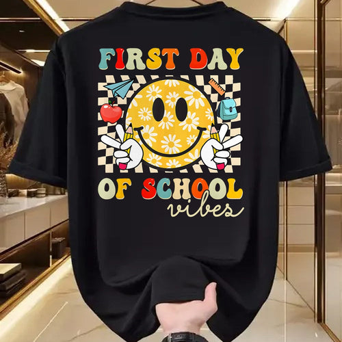 Best Student Shirt, Funny Back To School UnisexT-Shirt/Hoodie/Sweatshirt HLT00 - First Day of School Vibes Back to School Teachers Students T-Shirt