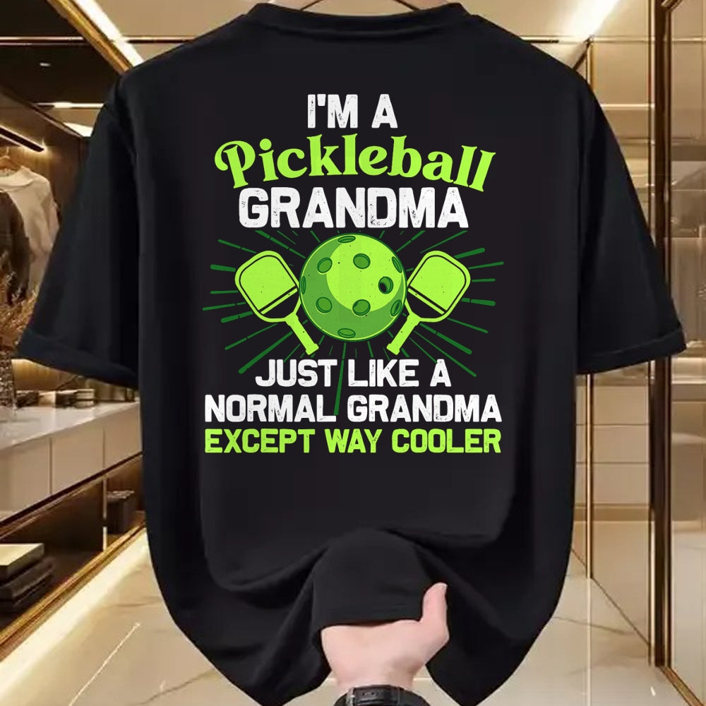 Funny Pickleball Shirt, Pickleball Lover Unisex T-Shirt/Hoodie/Sweatshirt HLT00 - Pickleball Design for Grandma Women Girls Pickle Ball Player T-Shirt