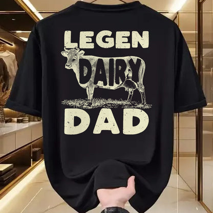 Best Farmer Life Shirt, Funny Farmer UnisexT-Shirt/Hoodie/Sweatshirt HLT00 - Legen Dairy Dad Cow Farmer Father's Day T-Shirt for Men T-Shirt