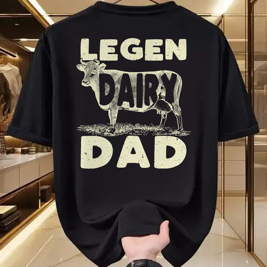 Best Farmer Life Shirt, Funny Farmer UnisexT-Shirt/Hoodie/Sweatshirt HLT00 - Legen Dairy Dad Cow Farmer Father's Day T-Shirt for Men T-Shirt