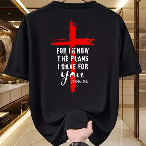 Christian Tee, Christian Faith Unisex T-Shirt/Hoodie/Sweatshirt HLT00 - Christian Quote Faith Jeremiah 29.11 T-Shirt