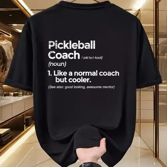 Funny Pickleball Shirt, Pickleball Lover Unisex T-Shirt/Hoodie/Sweatshirt HLT00 - Pickleball Coach Definition Funny Gift T-Shirt