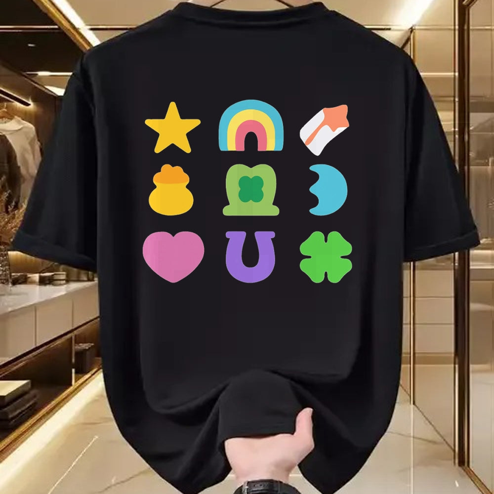 Gift for Mom Shirt, Funny Mom Unisex T-Shirt/Hoodie/Sweatshirt HLT00 - Lucky Cereal Marshmallow Shapes Magically Charms Delicious T-Shirt