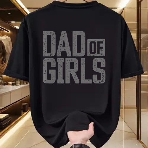 Gift for Dad Shirt, Funny Dad Unisex T-Shirt/Hoodie/Sweatshirt HLT00 – Dad of Girls Shirt for men Proud Father of Girls Vintage Dad T-Shirt