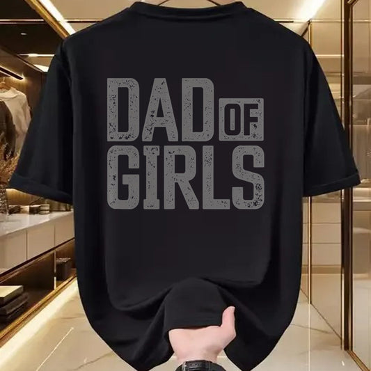 Gift for Dad Shirt, Funny Dad Unisex T-Shirt/Hoodie/Sweatshirt HLT00 – Dad of Girls Shirt for men Proud Father of Girls Vintage Dad T-Shirt