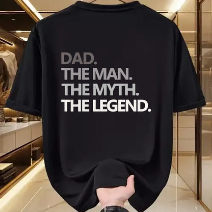 Gift for Dad Shirt, Funny Dad Unisex T-Shirt/Hoodie/Sweatshirt HLT00 – DAD THE MAN THE MYTH THE LEGEND T Shirt Father_s Day Gift T-Shirt