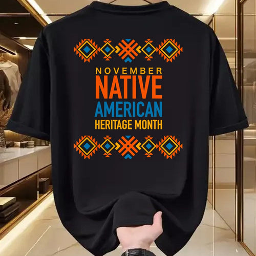 Native American T-Shirts, Vintage Native American Unisex T-Shirt/Hoodie/Sweatshirt HLT00 - Native American Heritage Month 2021