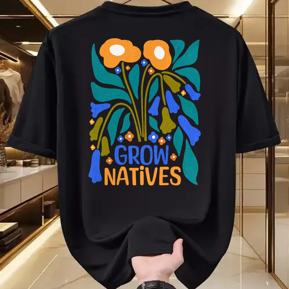 Native American T-Shirts, Vintage Native American Unisex T-Shirt/Hoodie/Sweatshirt HLT00 - Grow Natives for Gardeners Who Grow Native Plants