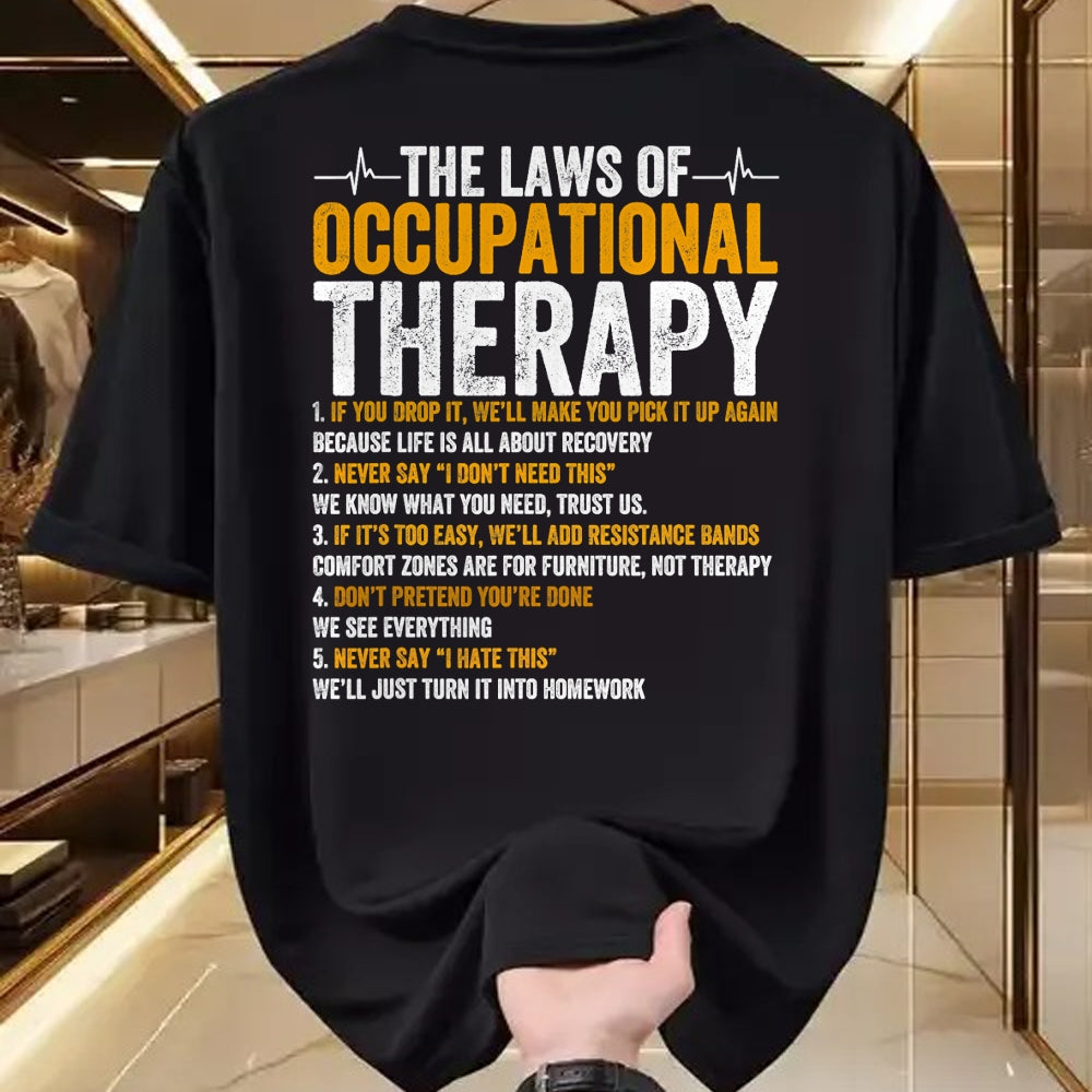 Best Doctor Shirt, Funny Doctor UnisexT-Shirt/Hoodie/Sweatshirt HLT00 - Laws Of Occupational Therapy Therapist Doctor Assistant T-Shirt