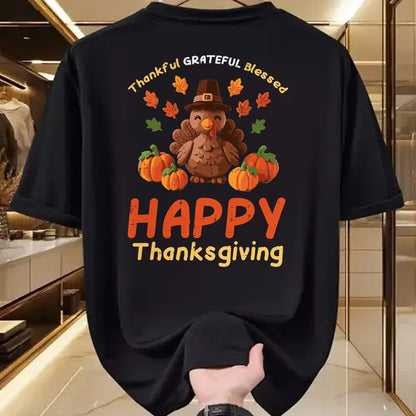 Best Thanksgiving Family Shirt , Funny Thanksgiving UnisexT-Shirt/Hoodie/Sweatshirt HLT00 - Happy Thanksgiving Turkey Coquette Thankful Fall Women Girl T-Shirt