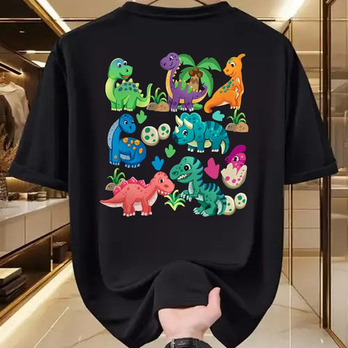 Best Dinosaur Lover Shirt, Funny Dinosaur UnisexT-Shirt/Hoodie/Sweatshirt HLT00 - Types of Dinosaurs Alphabet A-Z ABC Dino Identification T-Shirt, Youth, Purple, X-Small