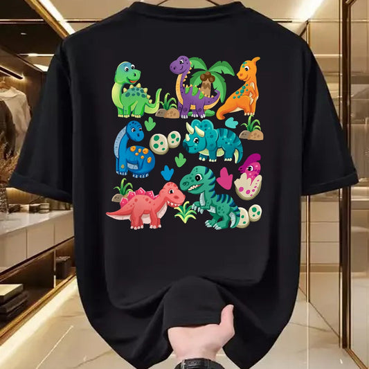 Best Dinosaur Lover Shirt, Funny Dinosaur UnisexT-Shirt/Hoodie/Sweatshirt HLT00 - Types of Dinosaurs Alphabet A-Z ABC Dino Identification T-Shirt, Youth, Purple, X-Small