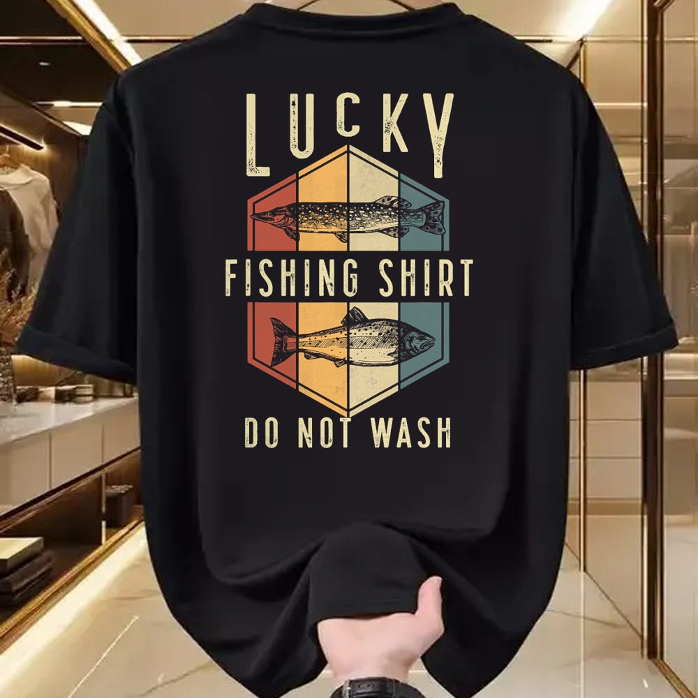 Gift for Dad Shirt, Funny Dad Unisex T-Shirt/Hoodie/Sweatshirt HLT00 – Lucky Fishing Shirt Do Not Wash Father_s Day Fisherman Dad T-Shirt