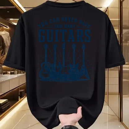 Guitar Lover Shirt, Funny Guitar UnisexT-Shirt/Hoodie/Sweatshirt HLT00 - You Can Never Have Too Many Guitars Funny Guitar Guitarist T-Shirt