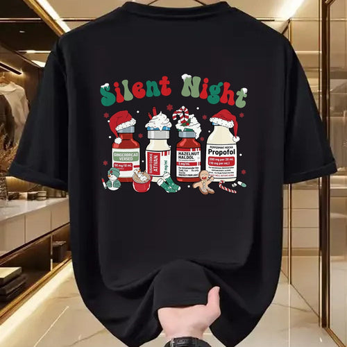 Funny Nurse Shirt, Nurse Unisex T-Shirt/Hoodie/Sweatshirt HLT00 -Funny Christmas Nurse Medical Christmas icu nicu RN ER Nurse T-Shirt