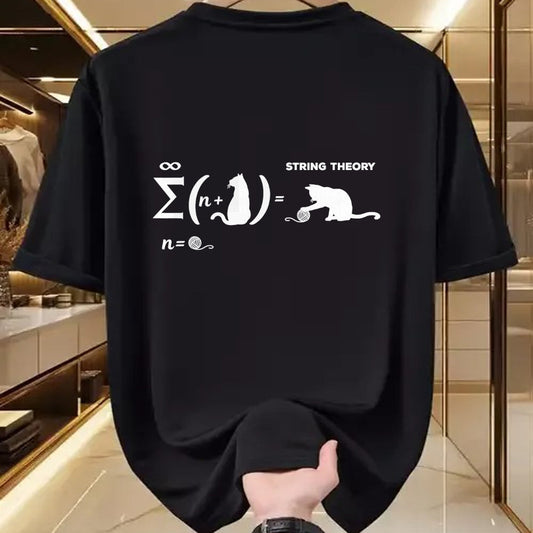 Best Mechanic Life Shirt, Funny Mechanic UnisexT-Shirt/Hoodie/Sweatshirt HLT00 - Schrödingers String Theory - Cat Physicist Quantum Mechanics T-Shirt