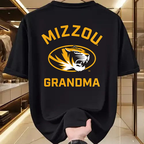 Best Grandma Shirt, Proud Grandma Unisex T-Shirt/Hoodie/Sweatshirt HLT00 - University of Missouri Mizzou Tigers Arched Grandma T-Shirt
