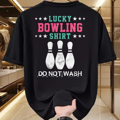 Gift for Mom Shirt, Funny Mom Unisex T-Shirt/Hoodie/Sweatshirt HLT00 - Lucky Bowling Gift T-Shirt For Women Wife Mom Or Girls