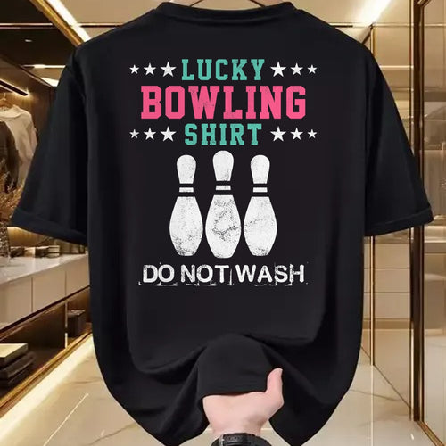 Gift for Mom Shirt, Funny Mom Unisex T-Shirt/Hoodie/Sweatshirt HLT00 - Lucky Bowling Gift T-Shirt For Women Wife Mom Or Girls