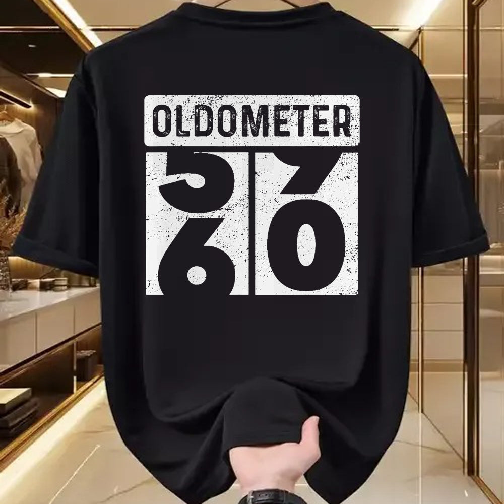 Best Mechanic Life Shirt, Funny Mechanic UnisexT-Shirt/Hoodie/Sweatshirt HLT00 - Oldometer Odometer Funny 60th Birthday Gift 60 yrs Old Joke T-Shirt