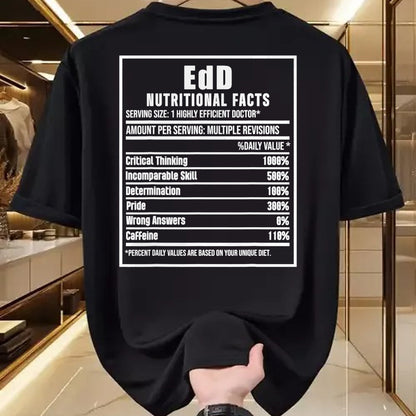 Best Doctor Shirt, Funny Doctor UnisexT-Shirt/Hoodie/Sweatshirt HLT00 - EdD Doctor of Education Nutrition Doctorate Graduation T-Shirt