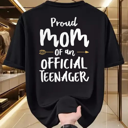 Gift for Mom Shirt, Funny Mom Unisex T-Shirt/Hoodie/Sweatshirt HLT00 - Official teenager mom shirt 13th Birthday party mom_s outfit T-Shirt