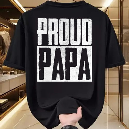 Gift for Dad Shirt, Funny Dad Unisex T-Shirt/Hoodie/Sweatshirt HLT00 – Proud Papa Father Fatherhood Parent Happy Father_s Day T-Shirt