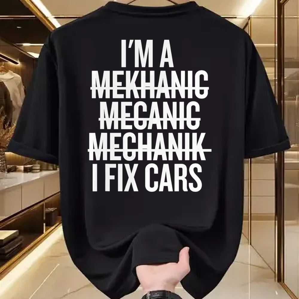 Best Mechanic Life Shirt, Funny Mechanic UnisexT-Shirt/Hoodie/Sweatshirt HLT00 - I'm a Mekhanic Mecanic Mechanik I Fix Cars Funny Mechanic T-Shirt