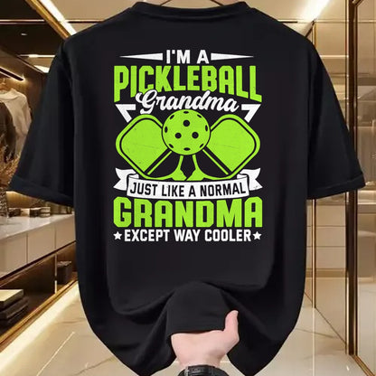 Funny Pickleball Shirt, Pickleball Lover Unisex T-Shirt/Hoodie/Sweatshirt HLT00 - Funny Pickleball Grandma Women Girls Pickle Ball Player T-Shirt