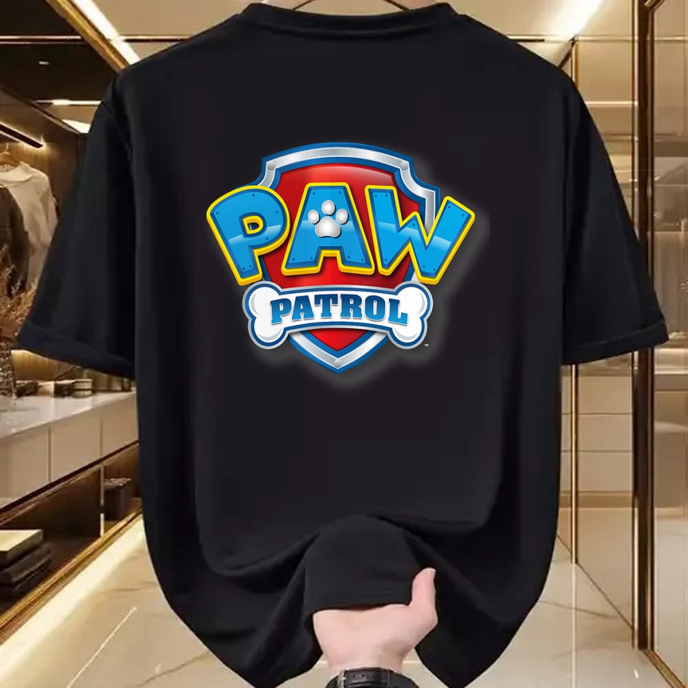 Gift for Mom Shirt, Funny Mom Unisex T-Shirt/Hoodie/Sweatshirt HLT00 - PAW Patrol 3D Logo T-Shirt