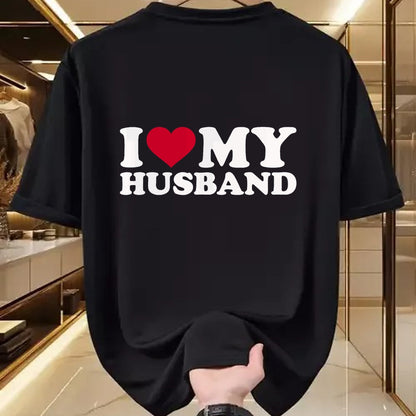 Best Wife Shirt, Wife and Husband Unisex T-Shirt/Hoodie/Sweatshirt HLT00 - I love my husband T-Shirt