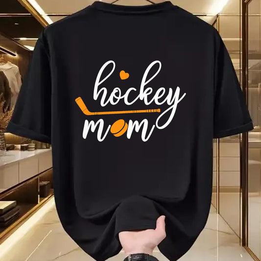 Gift for Mom Shirt, Funny Mom Unisex T-Shirt/Hoodie/Sweatshirt HLT00 - Hockey Mom - Mother Mom T-Shirt