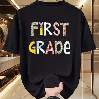 Best Student Shirt, Funny Back To School UnisexT-Shirt/Hoodie/Sweatshirt HLT00 - First Grade Dream Team Back to School 1st Grade Teacher T-Shirt (2)