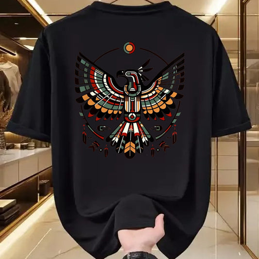 Native American T-Shirts, Vintage Native American Unisex T-Shirt/Hoodie/Sweatshirt HLT00 - Thunderbird Native American Tribal Art