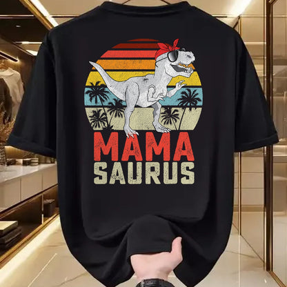 Best Dinosaur Lover Shirt, Funny Dinosaur UnisexT-Shirt/Hoodie/Sweatshirt HLT00 - Mamasaurus T Rex Dinosaur Mama Saurus Family Matching Women T-Shirt
