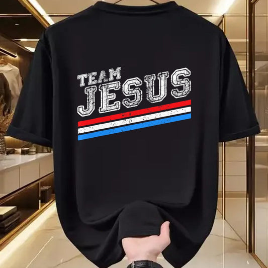 Christian Tee, Christian Faith Unisex T-Shirt/Hoodie/Sweatshirt HLT00 - Christian T-Shirt - Team Jesus - Jesus Shirts T-Shirt