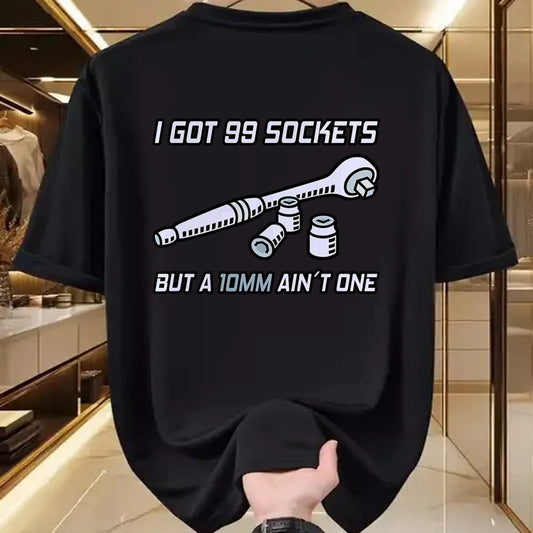Best Mechanic Life Shirt, Funny Mechanic UnisexT-Shirt/Hoodie/Sweatshirt HLT00 - I Got 99 Sockets But A 10mm Ain't One I Garage Mechanic T-Shirt