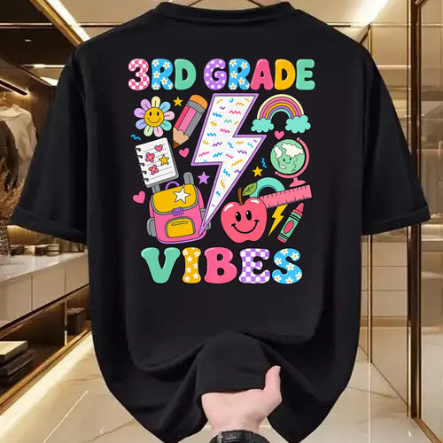 Best Student Shirt, Funny Back To School UnisexT-Shirt/Hoodie/Sweatshirt HLT00 - 3rd Grade for Girls Back to School First Day of Third Grade T-Shirt