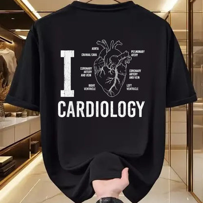 Best Doctor Shirt, Funny Doctor UnisexT-Shirt/Hoodie/Sweatshirt HLT00 - I Heart Funny Cardiologist Cardiology Graphic T-Shirt
