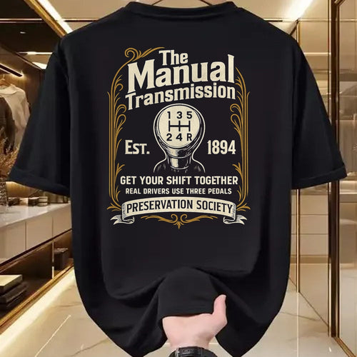 Best Mechanic Life Shirt, Funny Mechanic UnisexT-Shirt/Hoodie/Sweatshirt HLT00 - The Manual Transmission Preservation Society - Car Guy T-Shirt
