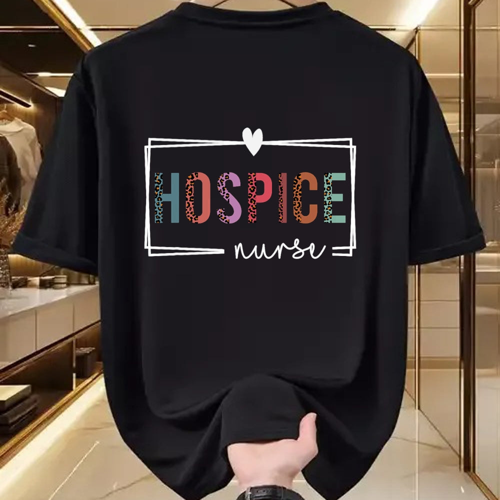 Funny Nurse Shirt, Nurse Unisex T-Shirt/Hoodie/Sweatshirt HLT00 - Hospice Nurse Hospice Nurse Nurses Day T-Shirt