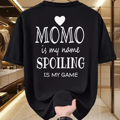 Best Grandma Shirt, Proud Grandma Unisex T-Shirt/Hoodie/Sweatshirt HLT00 - Momo Is My Name Special Grandma T-Shirt
