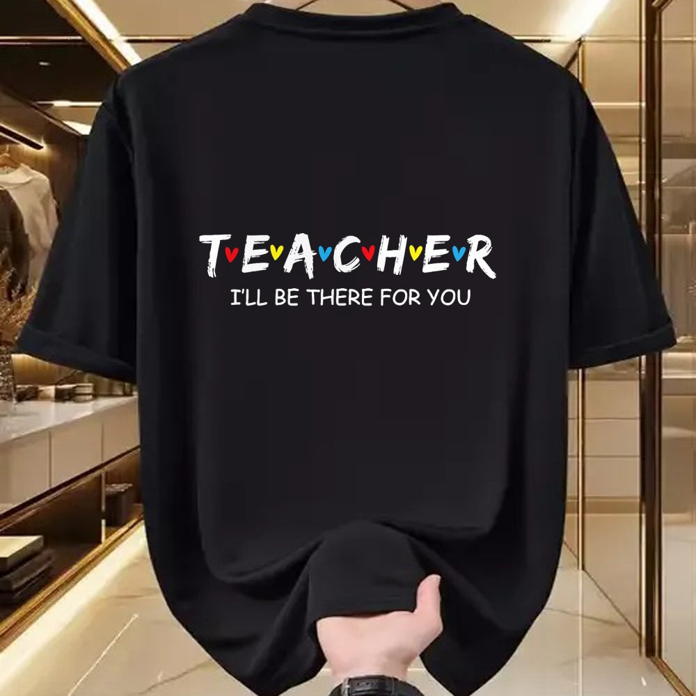 Best Teacher Shirt, Funny Teacher UnisexT-Shirt/Hoodie/Sweatshirt HLT00 - Cute Trendy Teacher Shirt I'll Be There for You Gift T-Shirt
