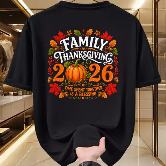 Best Thanksgiving Family Shirt , Funny Thanksgiving UnisexT-Shirt/Hoodie/Sweatshirt HLT00 - Family Thanksgiving 2026 Thanksgiving Crew Matching Group T-Shirt
