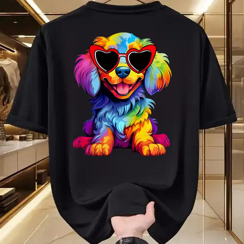 Dog Love Shirt, Dog Lover Gift T-Shirt/Hoodie/Sweatshirt HLT00 - Rainbow LGBT Love Weiners Dogs Love Funny Gay Man Pride Fun T-Shirt
