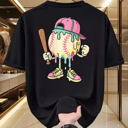 Best Student Shirt, Funny Back To School UnisexT-Shirt/Hoodie/Sweatshirt HLT00 - Cute Baseball Ice Cream Drip Tees for Girls and Boys T Shirts Pastel Sporty Fun